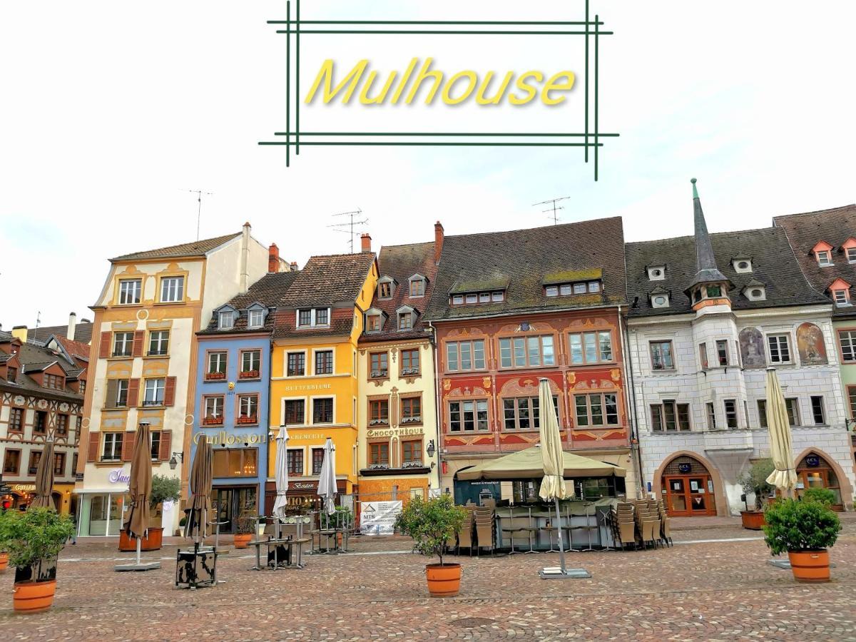 Appart Industriel A 5 Min A Pieds De La Gare Apartment Mulhouse Ngoại thất bức ảnh